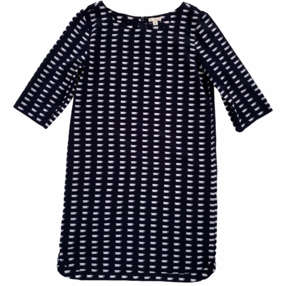 GAP • Vicki 3/4 Sleeve Shift Dress • Sz XS